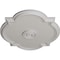 Ekena Millwork Waltz Ceiling Medallion (Fits Canopies up to 5 1/4"), 24"W x 20 1/2"H x 1 1/8"P, Ultra Pure White CM24WAUWF - alternate 2